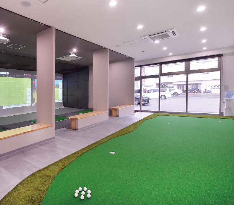 約8mのグリーン