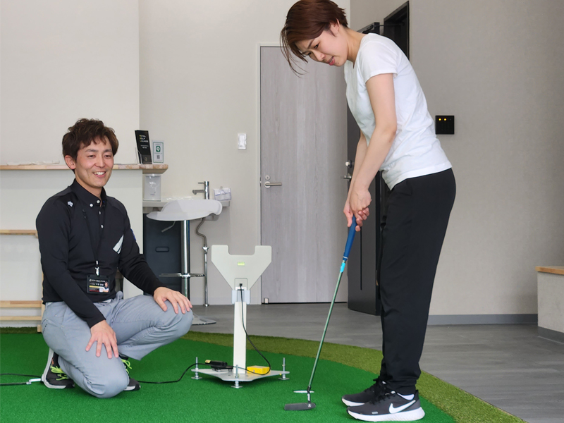 パッティング体験